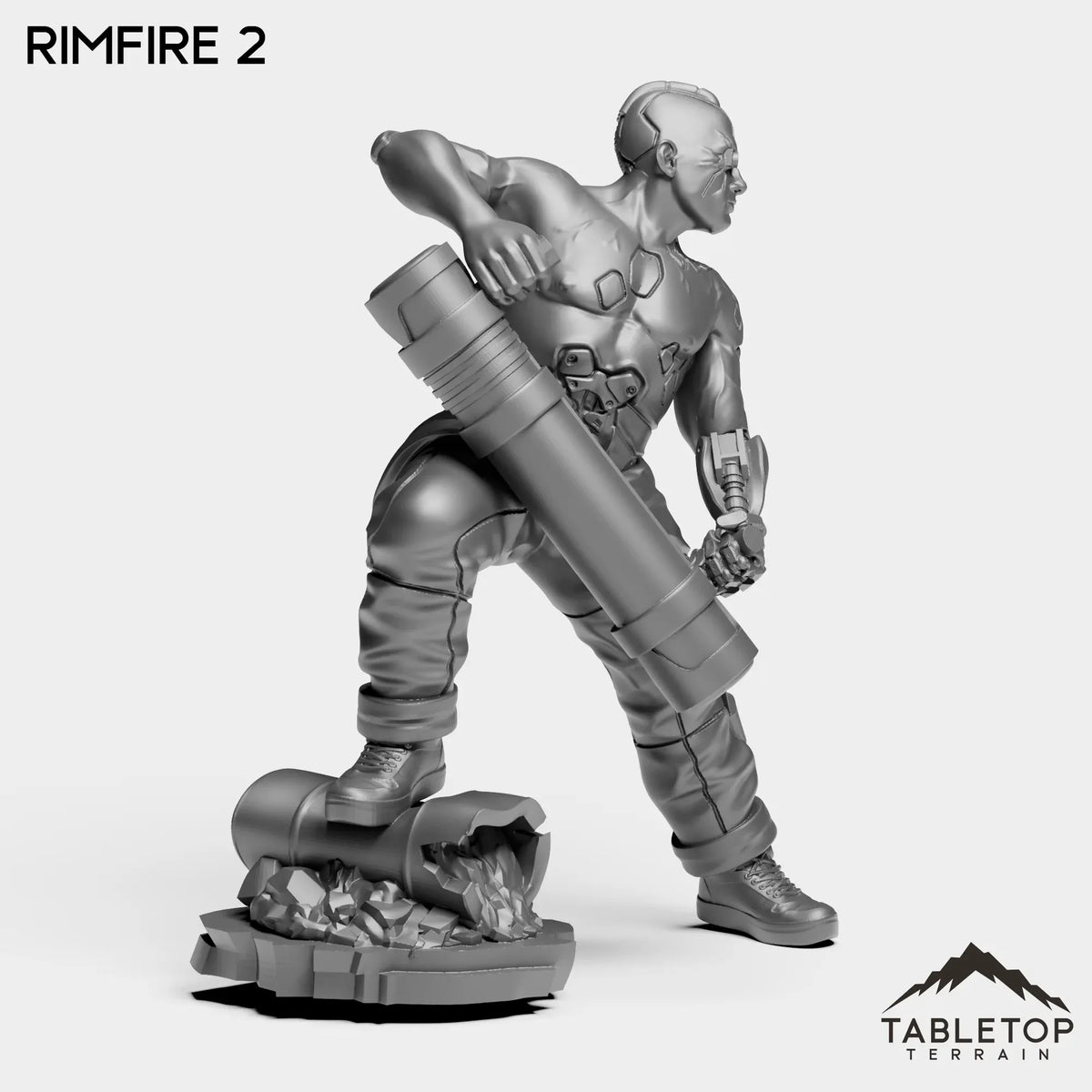 Tabletop Terrain Miniature Rimfire - Black Site Prisoners