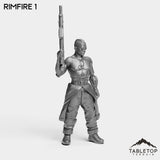 Tabletop Terrain Miniature Rimfire - Black Site Prisoners