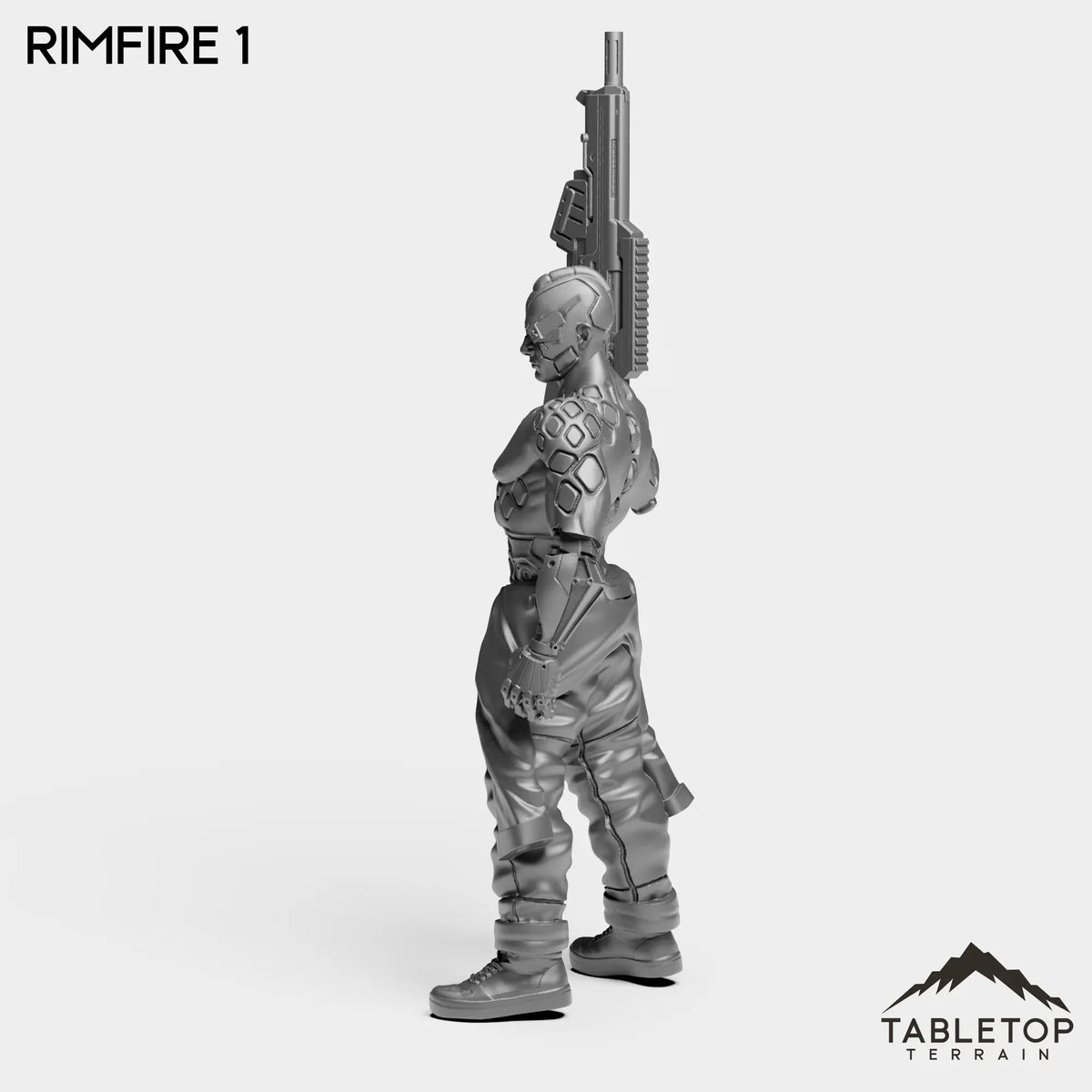 Tabletop Terrain Miniature Rimfire - Black Site Prisoners