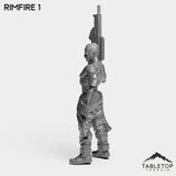 Tabletop Terrain Miniature Rimfire - Black Site Prisoners