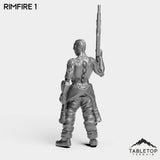 Tabletop Terrain Miniature Rimfire - Black Site Prisoners