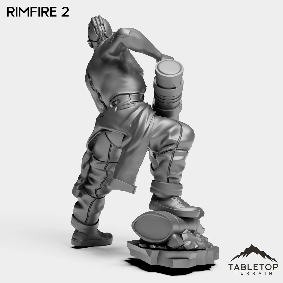Tabletop Terrain Miniature Rimfire - Black Site Prisoners