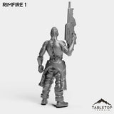 Tabletop Terrain Miniature Rimfire - Black Site Prisoners