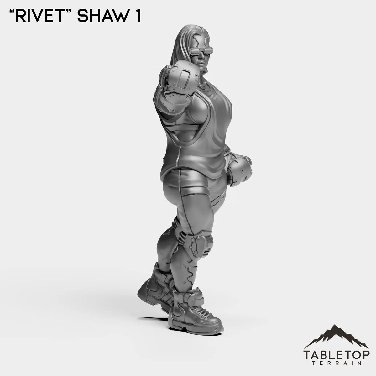 Tabletop Terrain Miniature ''Rivet'' Shaw