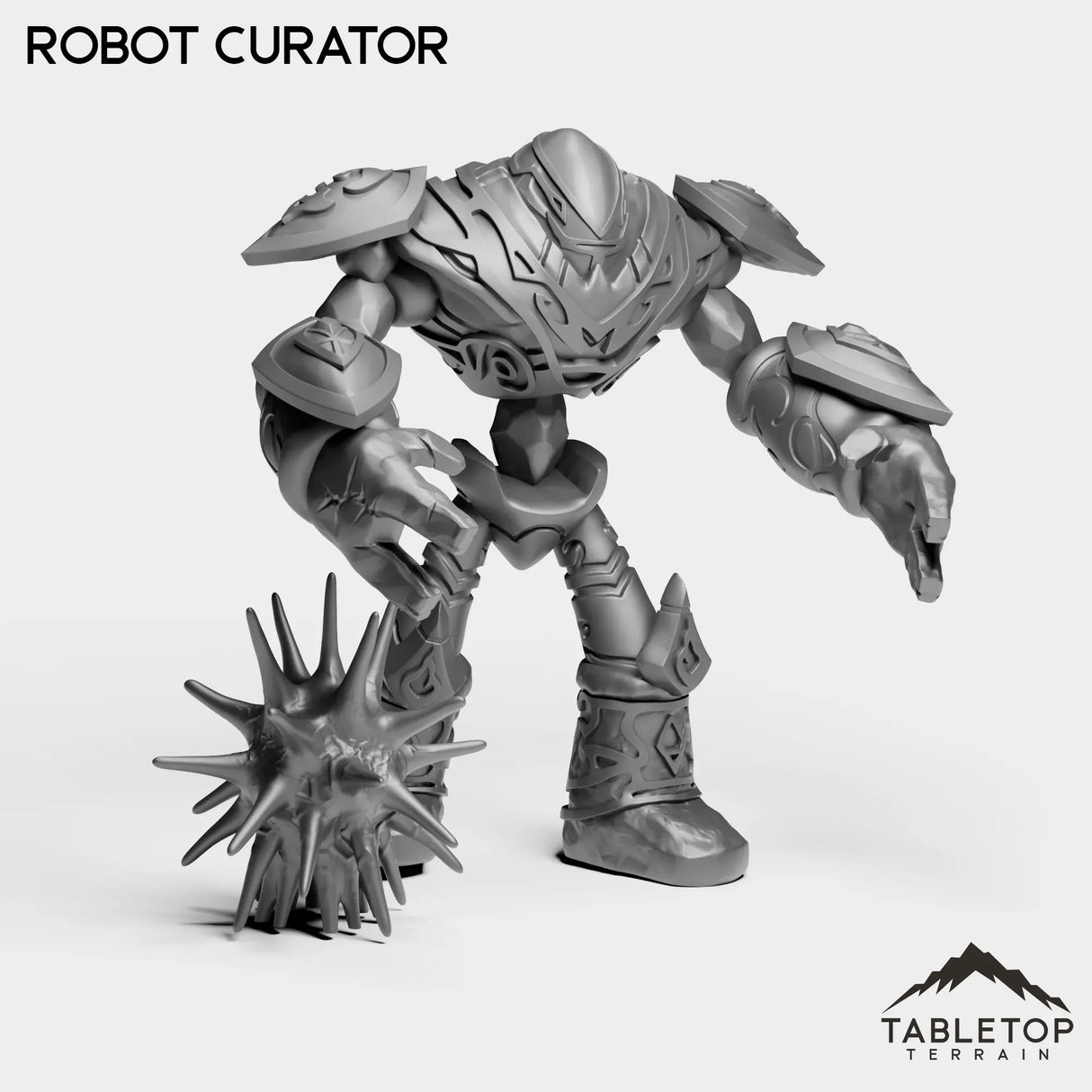 Tabletop Terrain Miniature Robot Curator
