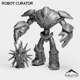 Tabletop Terrain Miniature Robot Curator