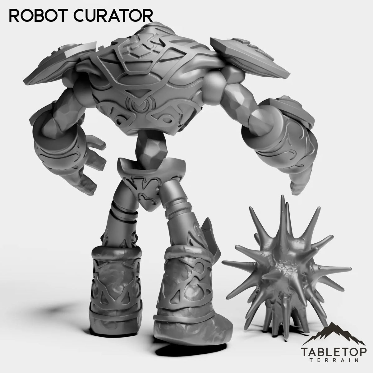Tabletop Terrain Miniature Robot Curator