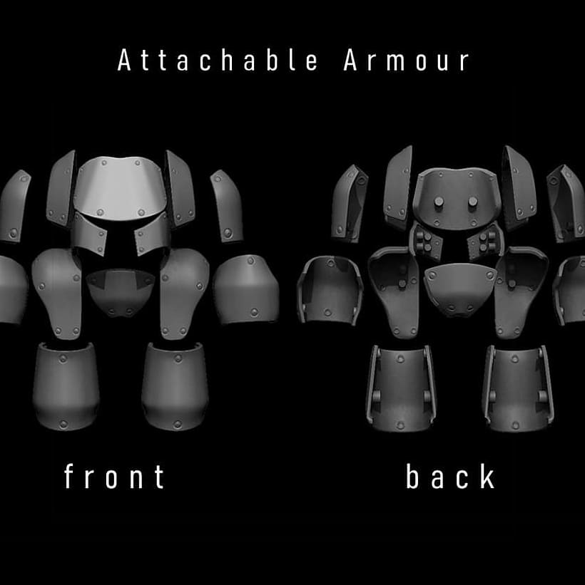 Tabletop Terrain Miniature ROBOT DROIDTEX