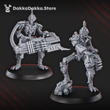 Tabletop Terrain Miniature Robot Legion Guardians x5