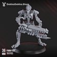 Tabletop Terrain Miniature Robot Legion Warrior x1