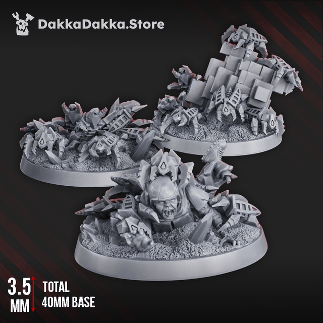 Tabletop Terrain Miniature Robot Legions Bot Swarms x3