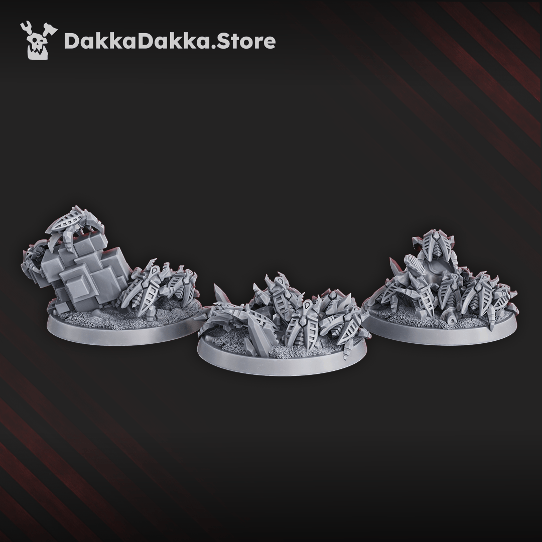 Tabletop Terrain Miniature Robot Legions Bot Swarms x3