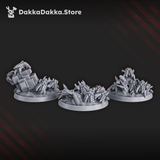 Tabletop Terrain Miniature Robot Legions Bot Swarms x3