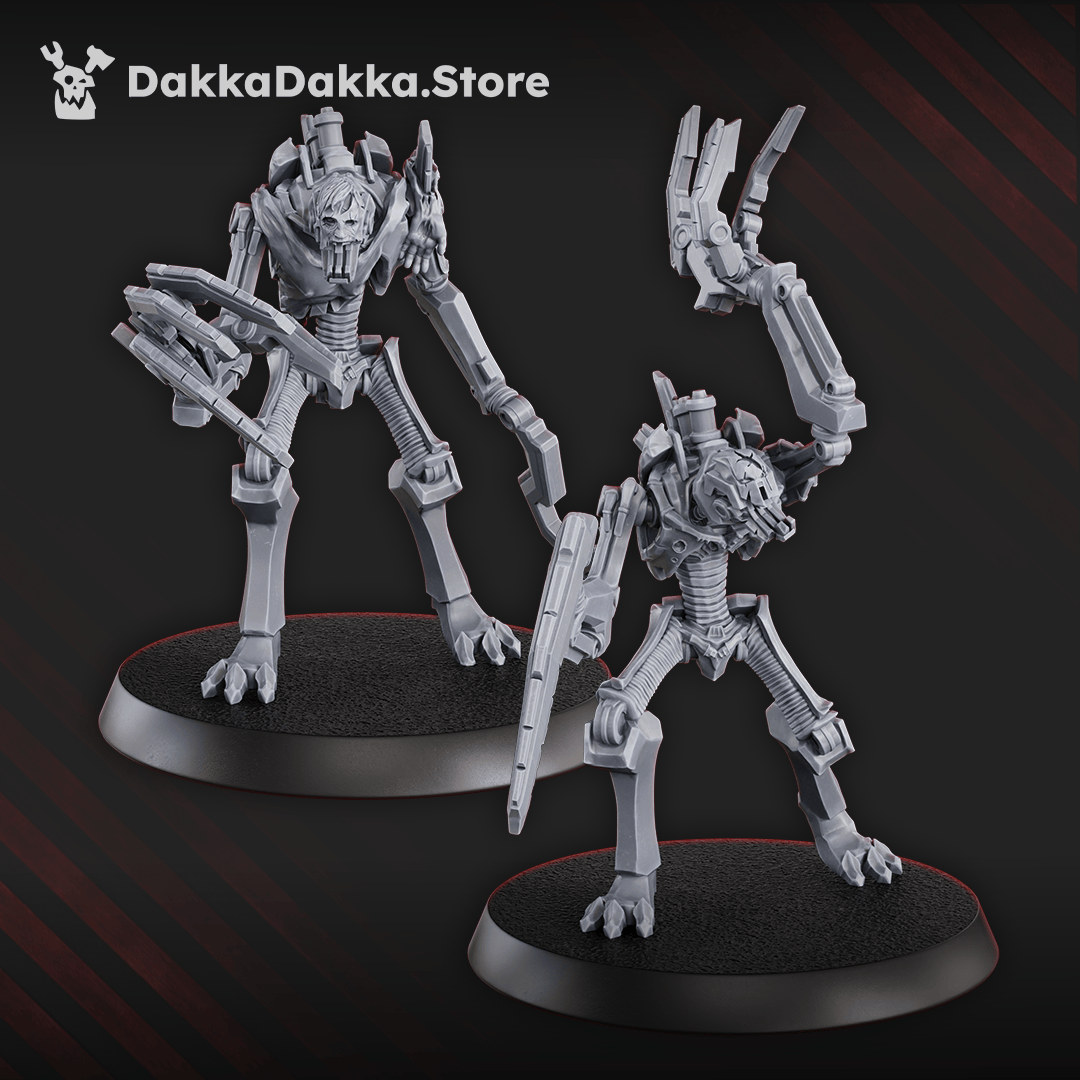 Tabletop Terrain Miniature Robot Legions Flesh Eaters x5