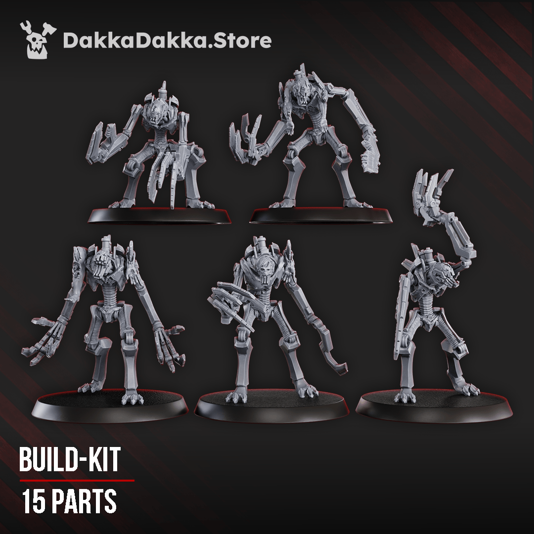 Tabletop Terrain Miniature Robot Legions Flesh Eaters x5