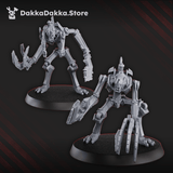 Tabletop Terrain Miniature Robot Legions Flesh Eaters x5