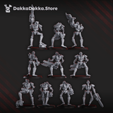 Tabletop Terrain Miniature Robot Legions Infantry Squad