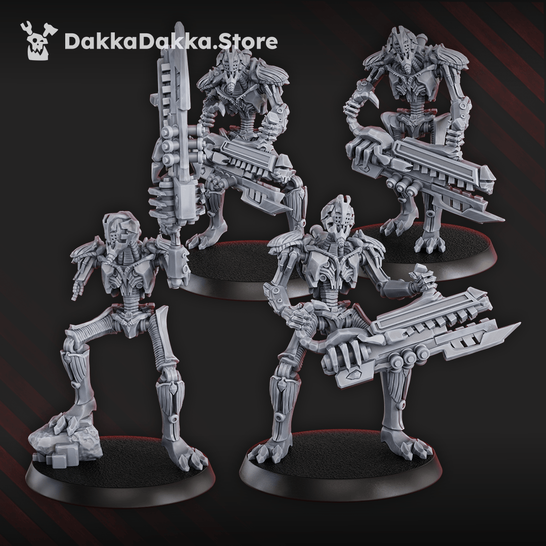 Tabletop Terrain Miniature Robot Legions Infantry Squad