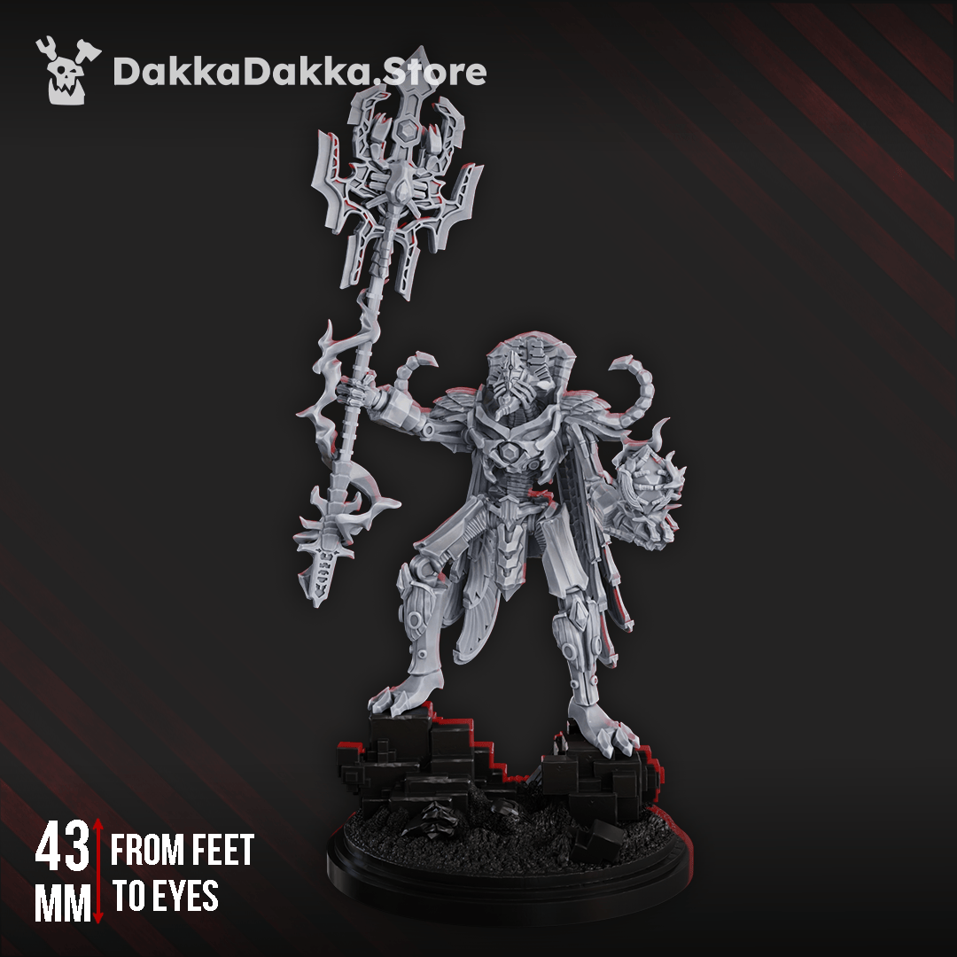 Tabletop Terrain Miniature Robot Legions Lord Akerteph