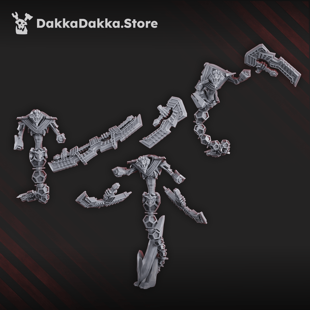 Tabletop Terrain Miniature Robot Legions Snakes x3