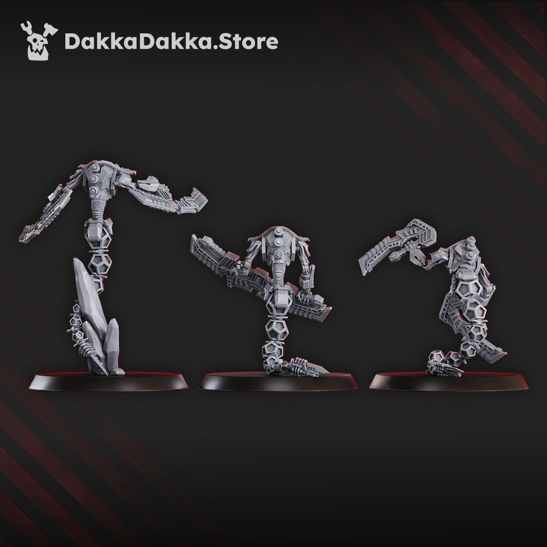 Tabletop Terrain Miniature Robot Legions Snakes x3