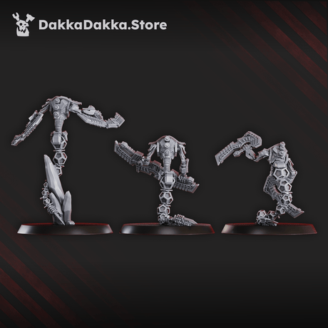 Tabletop Terrain Miniature Robot Legions Snakes x3