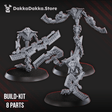 Tabletop Terrain Miniature Robot Legions Snakes x3