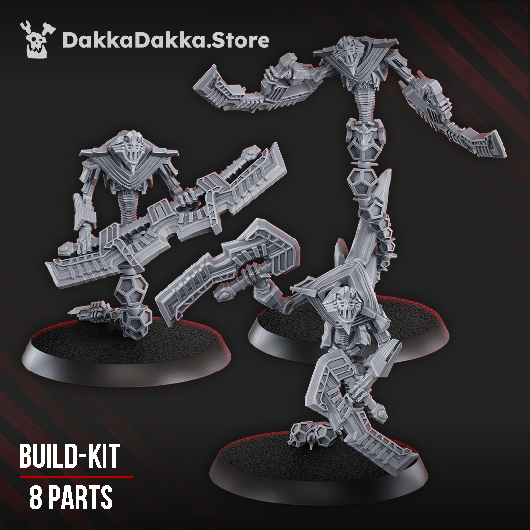 Tabletop Terrain Miniature Robot Legions Snakes x3