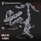 Tabletop Terrain Miniature Robot Legions Snakes x3