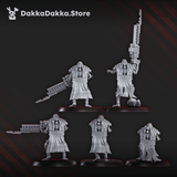 Tabletop Terrain Miniature Robot Legions Sniper Squad x5