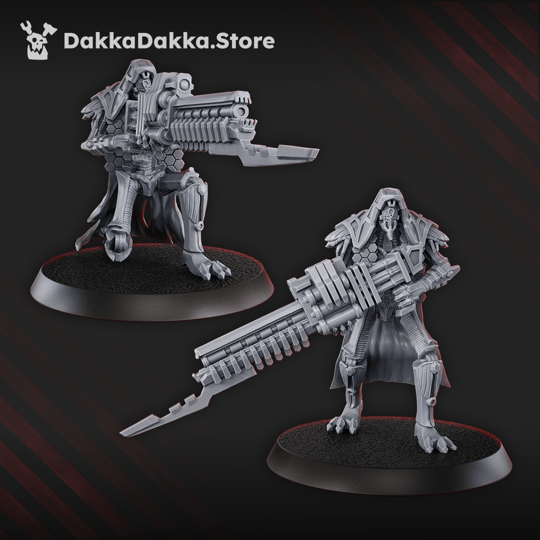 Tabletop Terrain Miniature Robot Legions Sniper Squad x5
