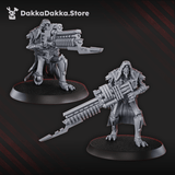 Tabletop Terrain Miniature Robot Legions Sniper Squad x5