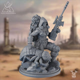 Tabletop Terrain Miniature Rock Head Wasteland Gang