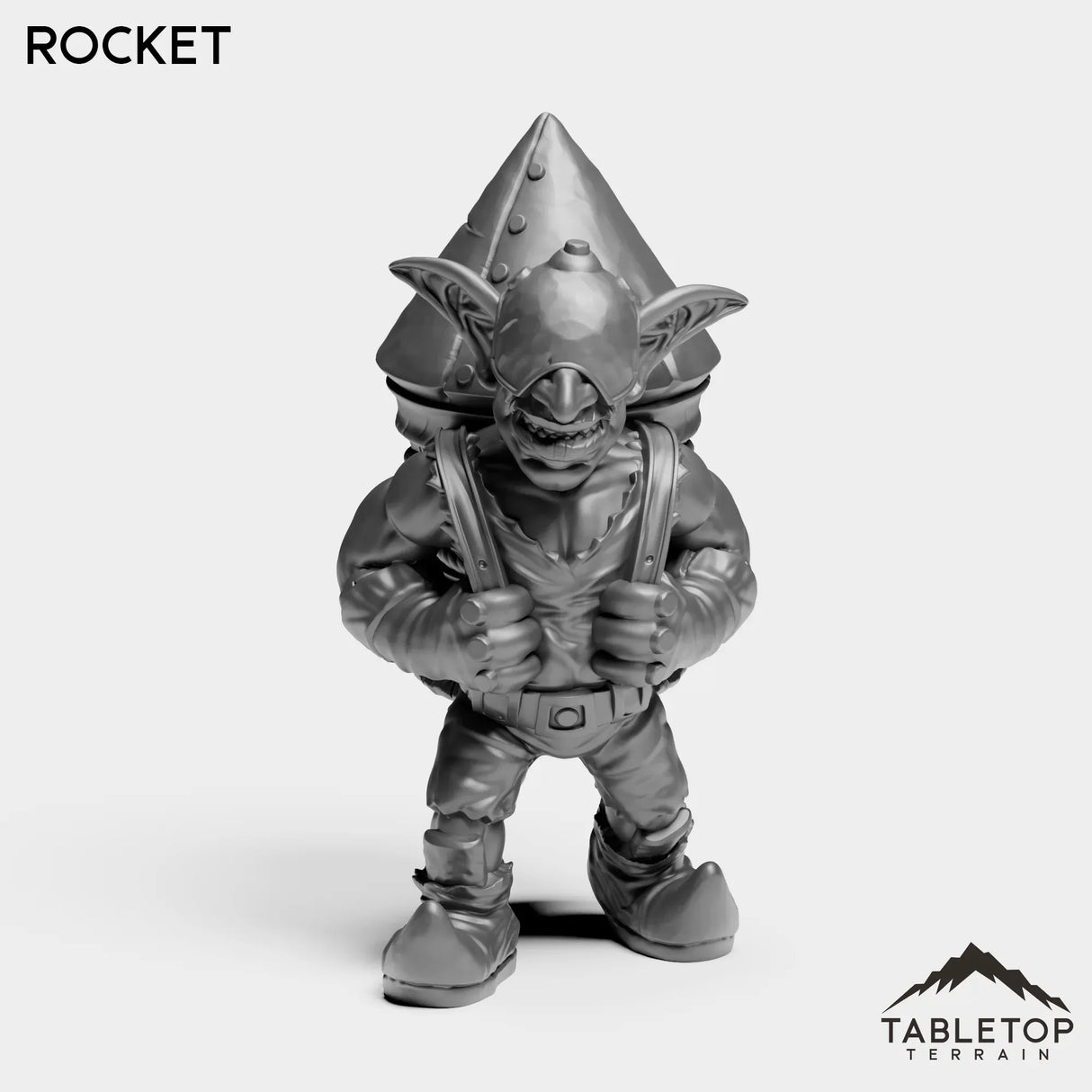 Tabletop Terrain Miniature Rocket Goblin Sapper