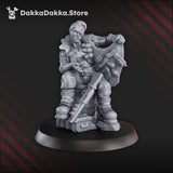 Tabletop Terrain Miniature Roght Le Chef & Spivier