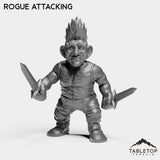 Tabletop Terrain Miniature Rogue Attacking Gnome Starters