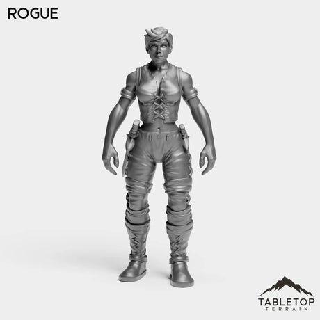 Tabletop Terrain Miniature Rogue Human Starters Female
