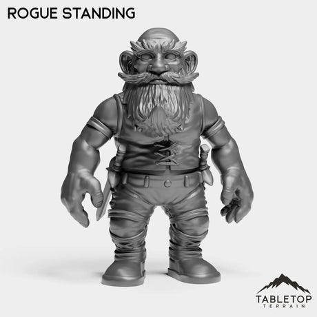 Tabletop Terrain Miniature Rogue Standing Gnome Starters