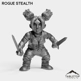 Tabletop Terrain Miniature Rogue Stealth Gnome Starters Female