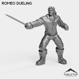 Tabletop Terrain Miniature Romeo Dueling Romeo and Juliette
