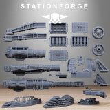 Tabletop Terrain Miniature RoyalGuard Artillery