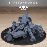 Tabletop Terrain Miniature RoyalGuard Artillery
