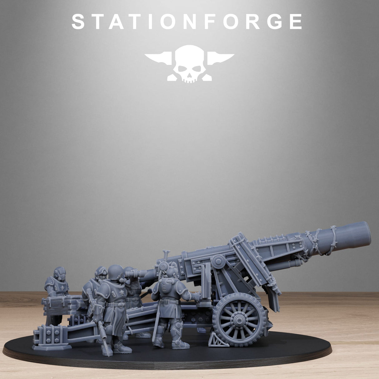Tabletop Terrain Miniature RoyalGuard Artillery