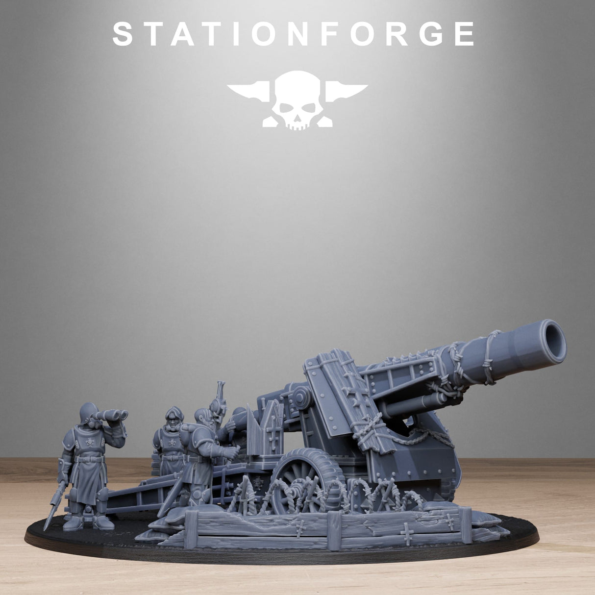 Tabletop Terrain Miniature RoyalGuard Artillery
