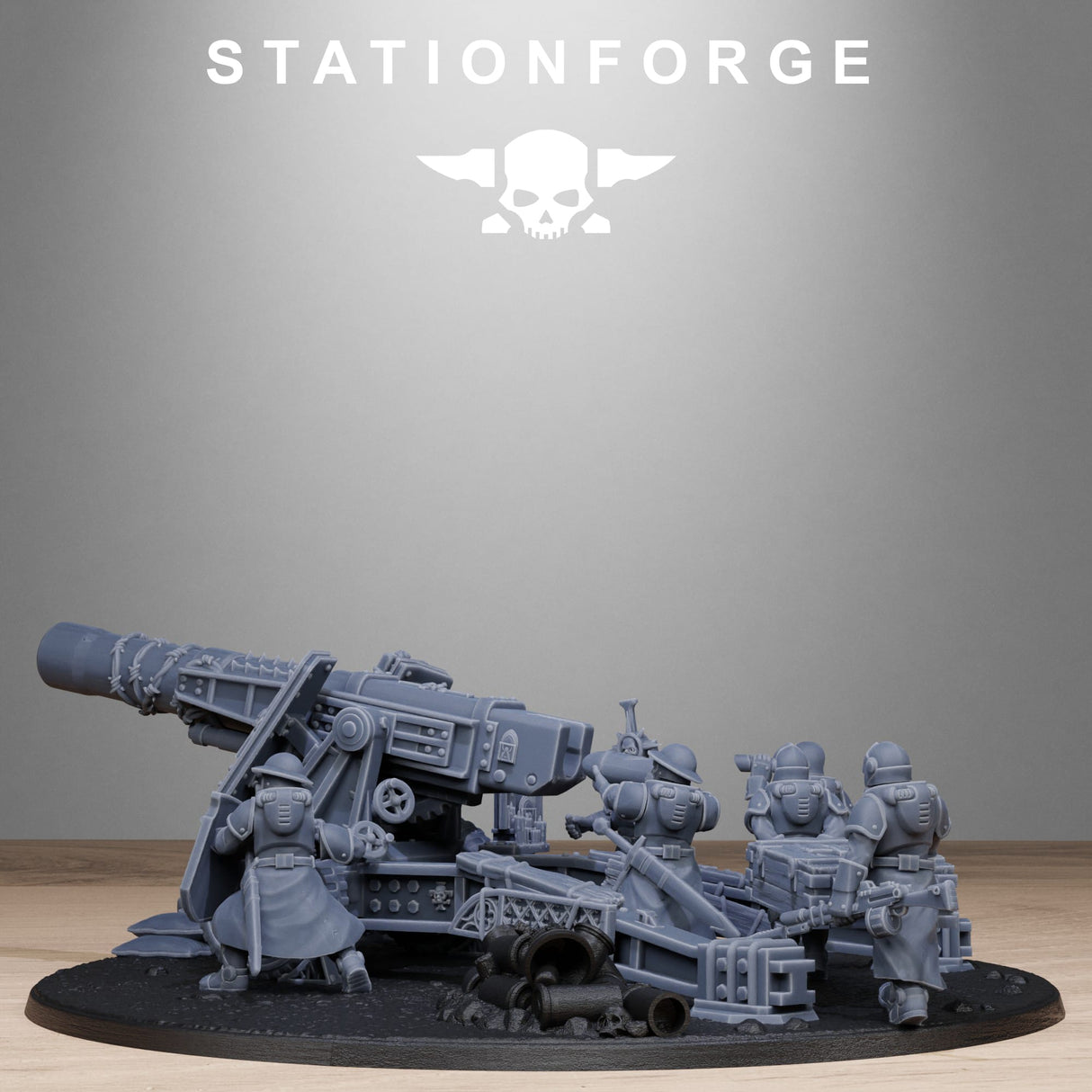 Tabletop Terrain Miniature RoyalGuard Artillery