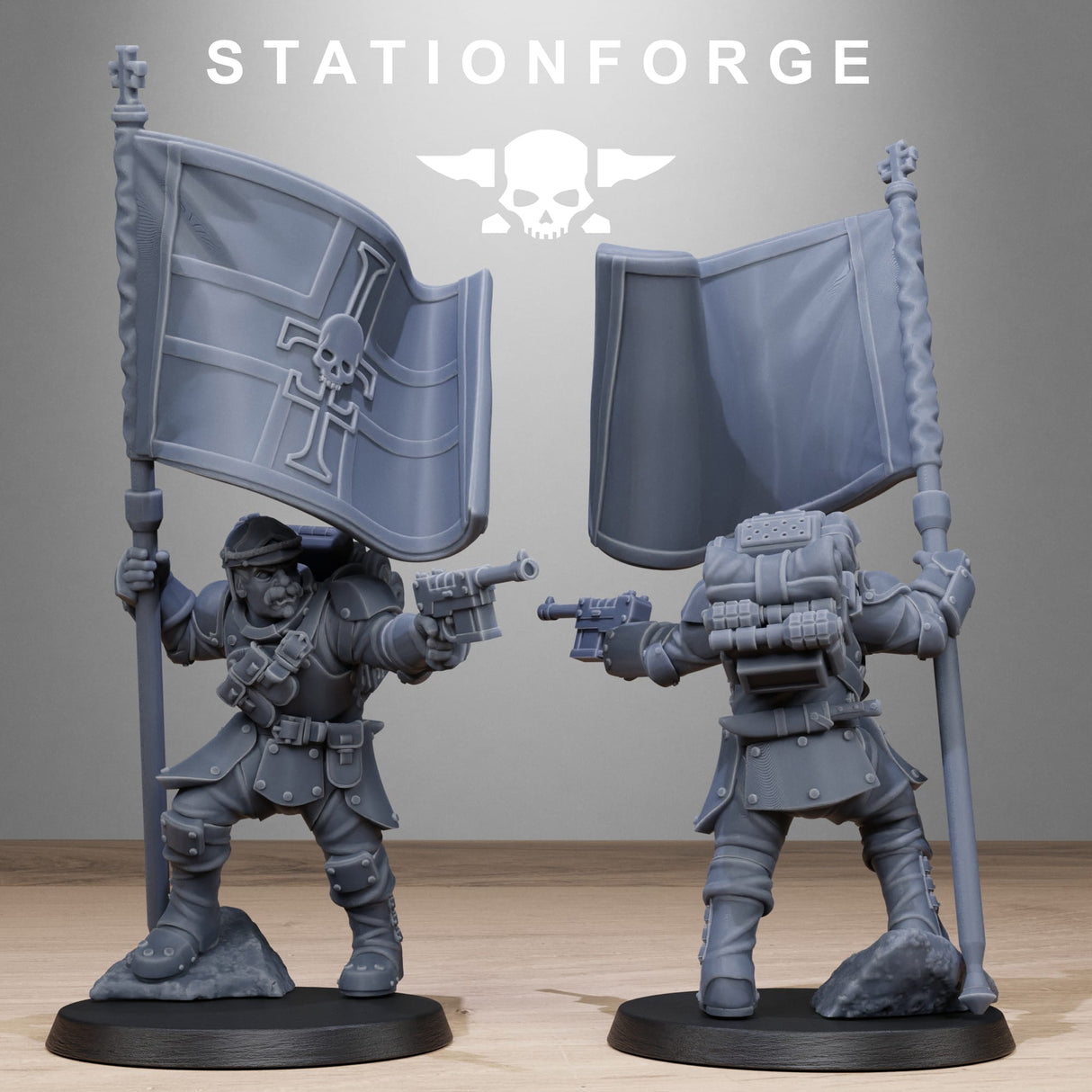 Tabletop Terrain Miniature RoyalGuard Bastioners