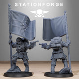 Tabletop Terrain Miniature RoyalGuard Bastioners
