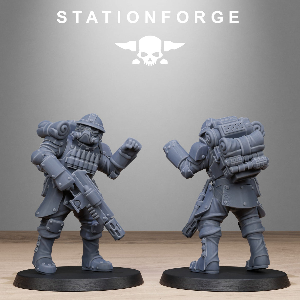 Tabletop Terrain Miniature RoyalGuard Bastioners