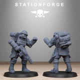 Tabletop Terrain Miniature RoyalGuard Bastioners