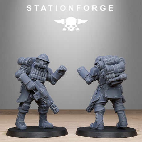 Tabletop Terrain Miniature RoyalGuard Bastioners